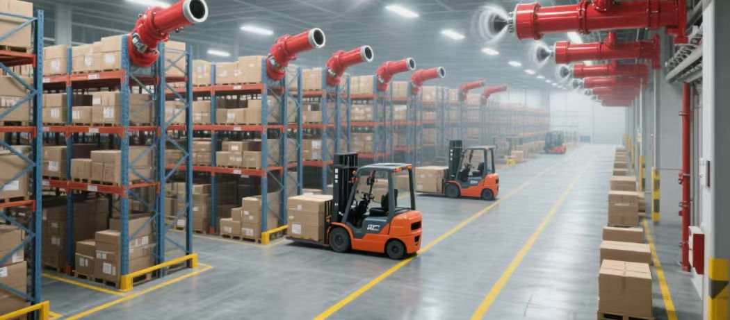 上海工開閥門解析自動(dòng)消防炮噴水滅火系統(tǒng)在倉(cāng)庫(kù)廠房大空間的設(shè)計(jì)要點(diǎn)